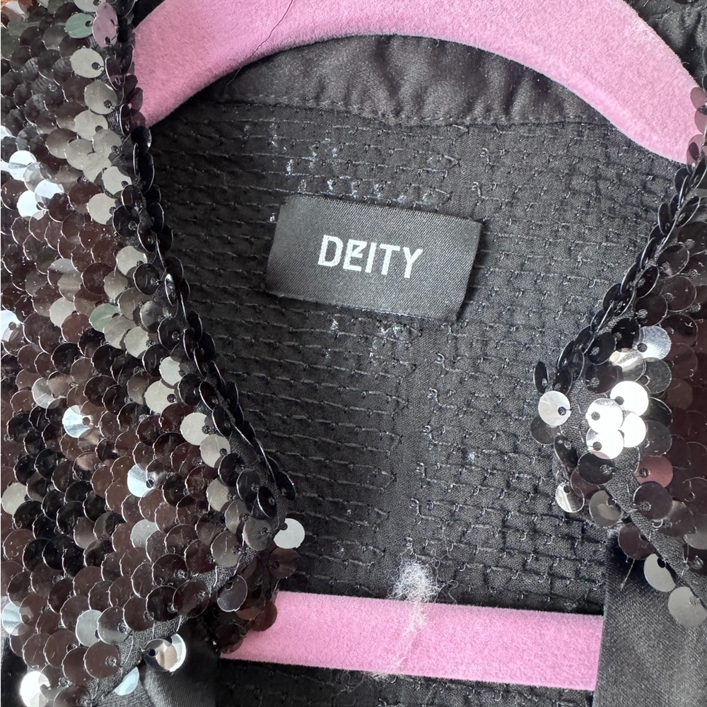 NWT Deity Sparkle Jumpsuit - Picture 2 of 5